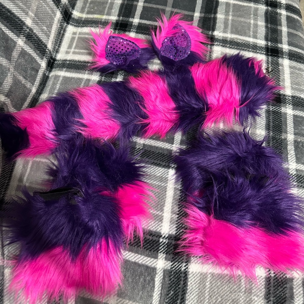 Pink and Purple Furry Costume Set